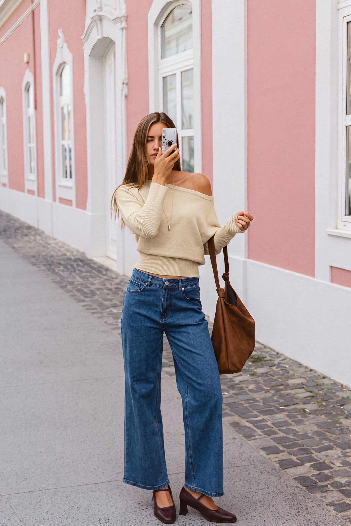 New Mood Khaki Sweater