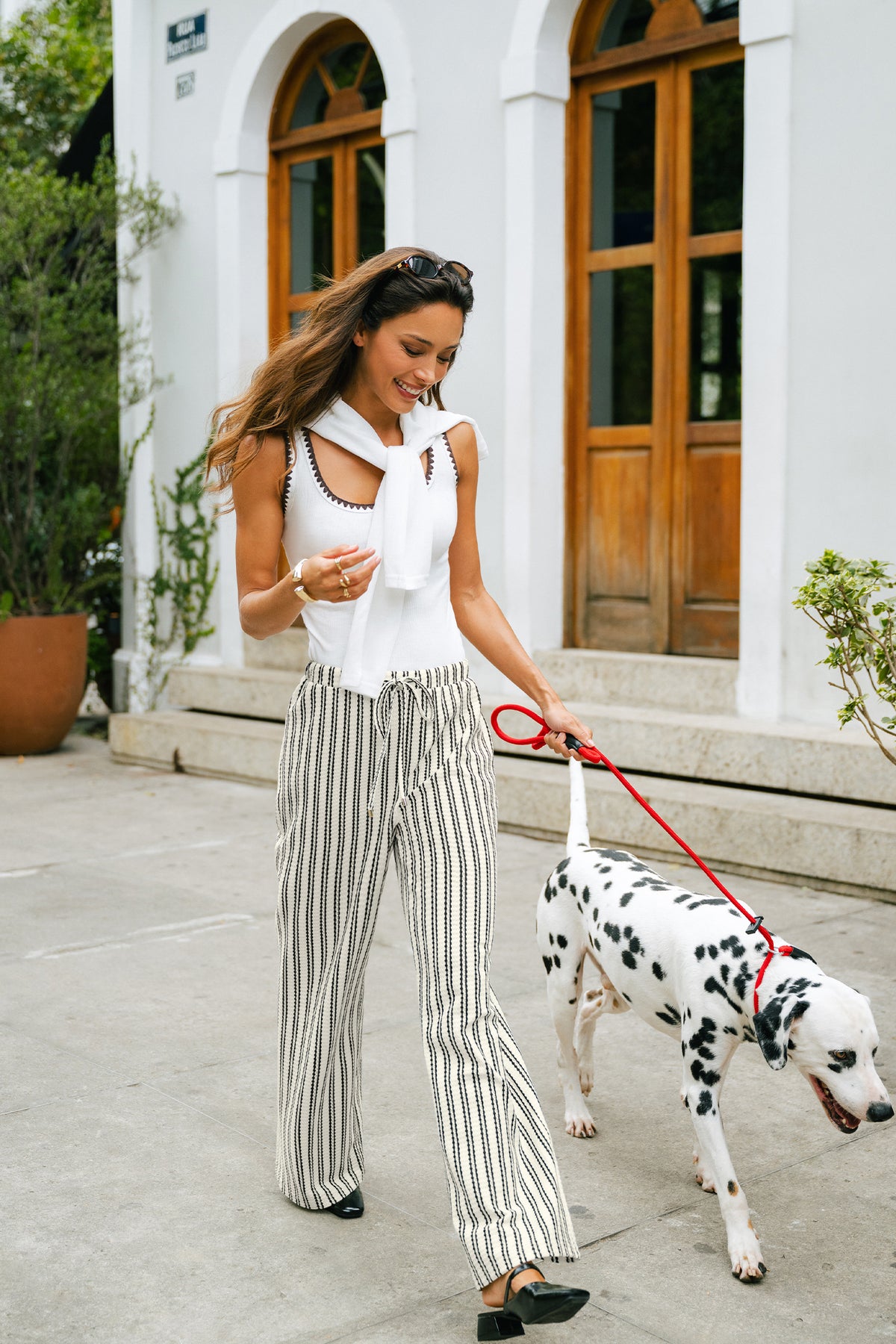 Once in a Blue Moon Striped Pants