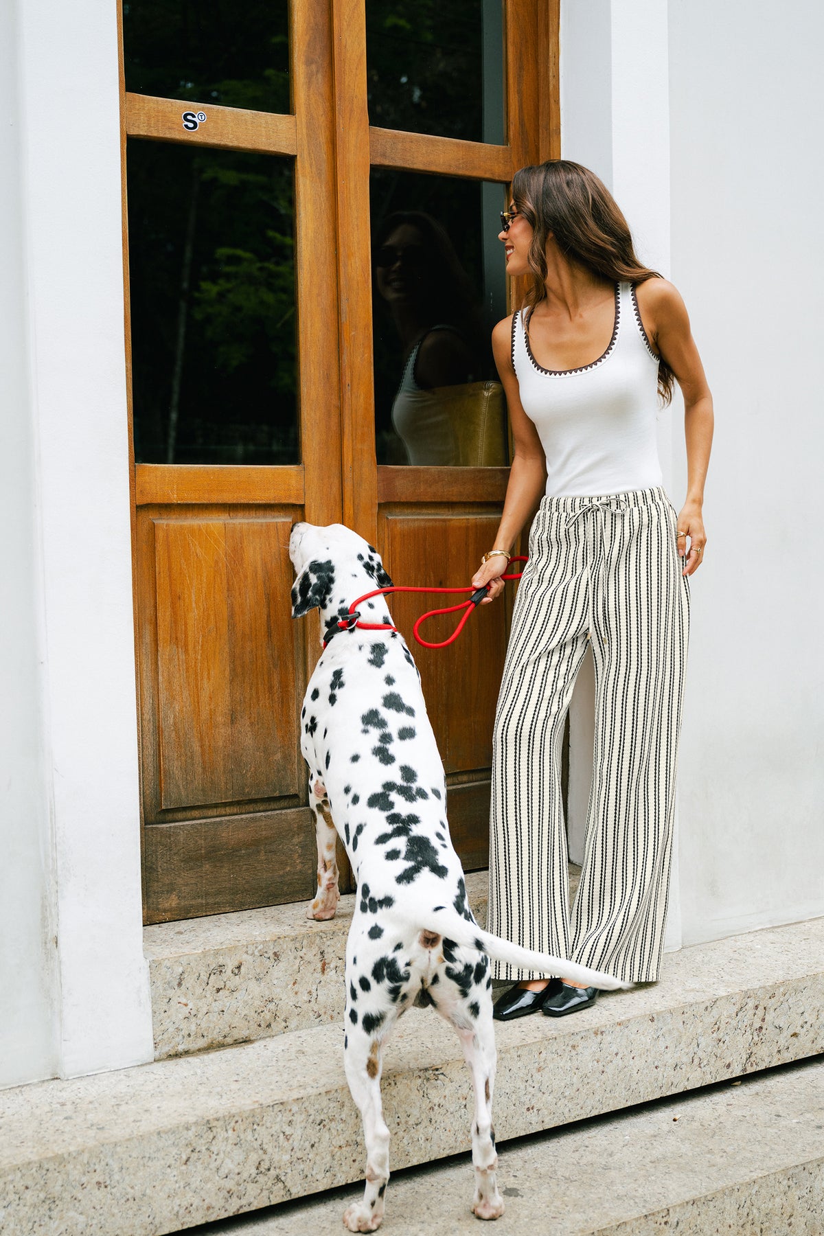 Once in a Blue Moon Striped Pants