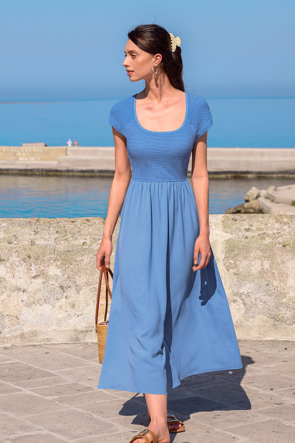 Opening Act Blue Maxi Dress