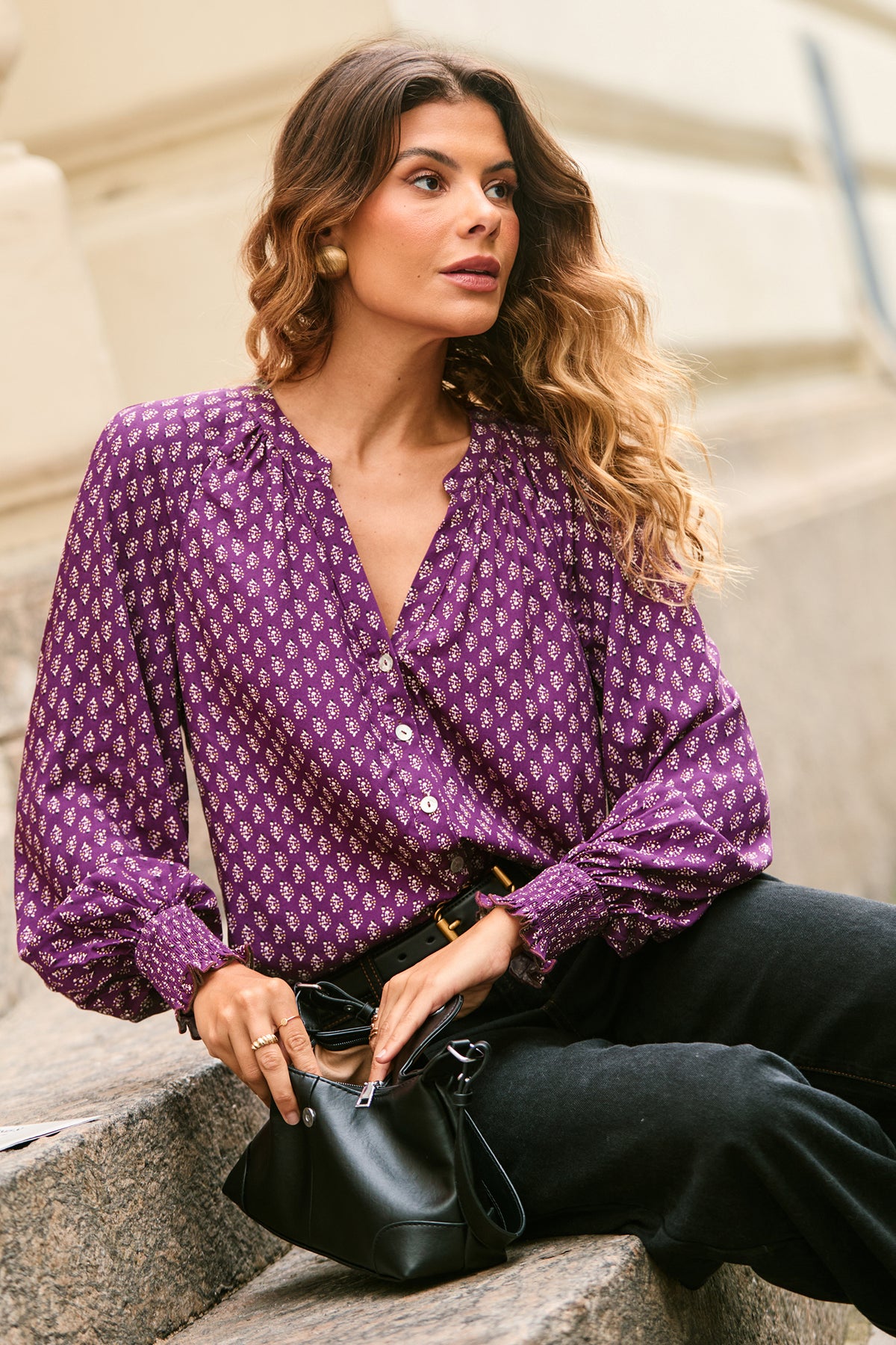 Out of the Ordinary Floral Blouse