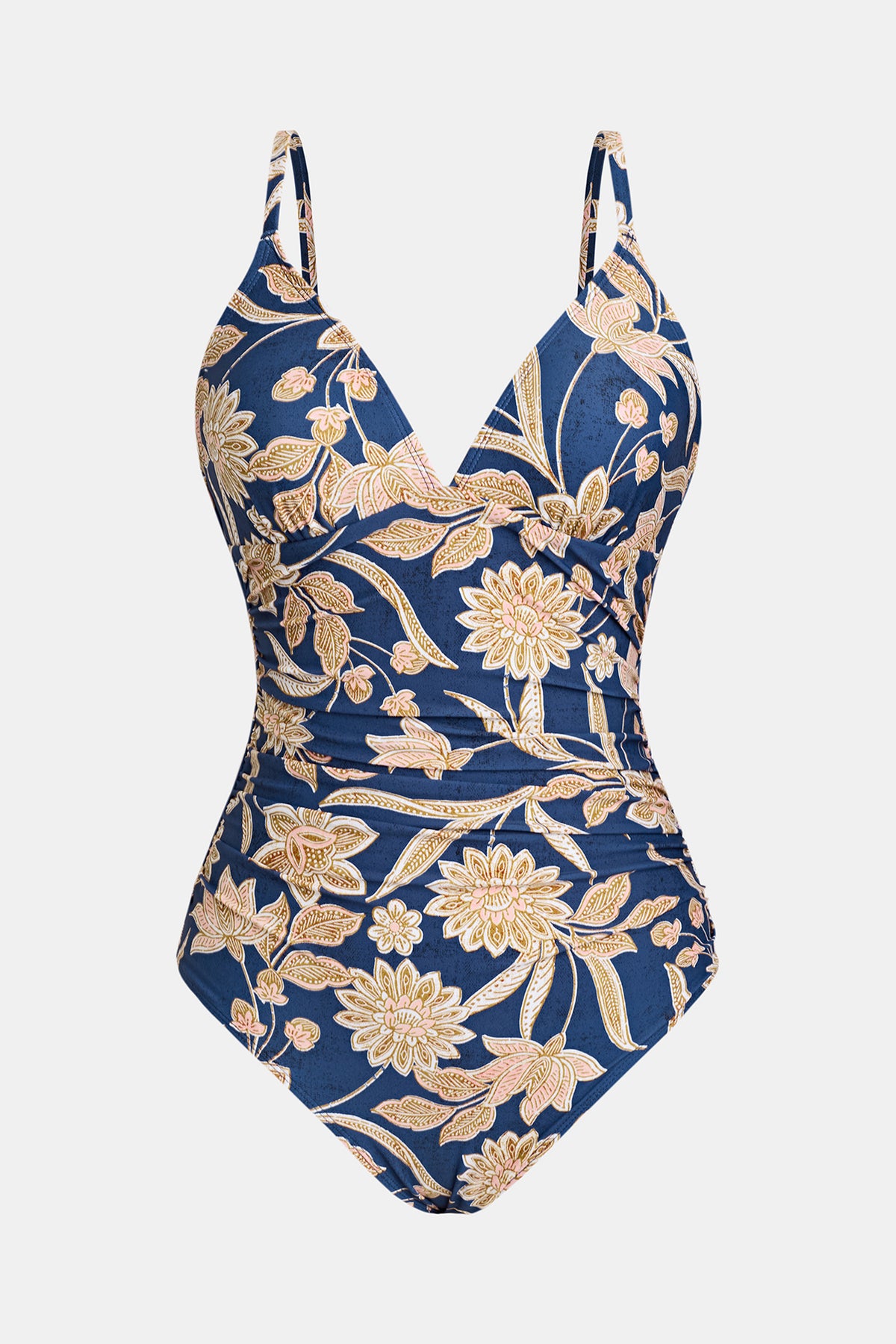 Seaside Blossom Paisley One-Piece Swimsuit