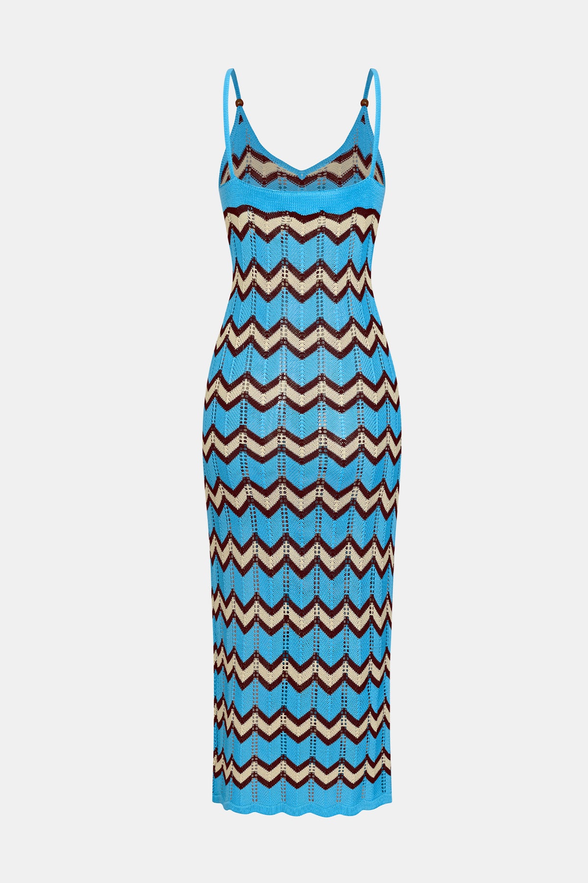 Perfect Weather Striped Cover-Up Midi Dress
