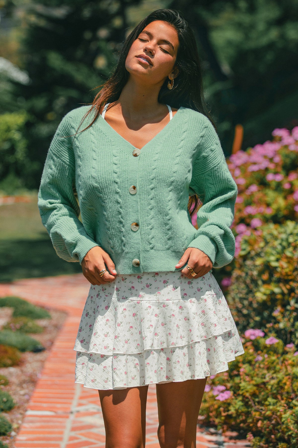 Petite Fleur Floral Skort