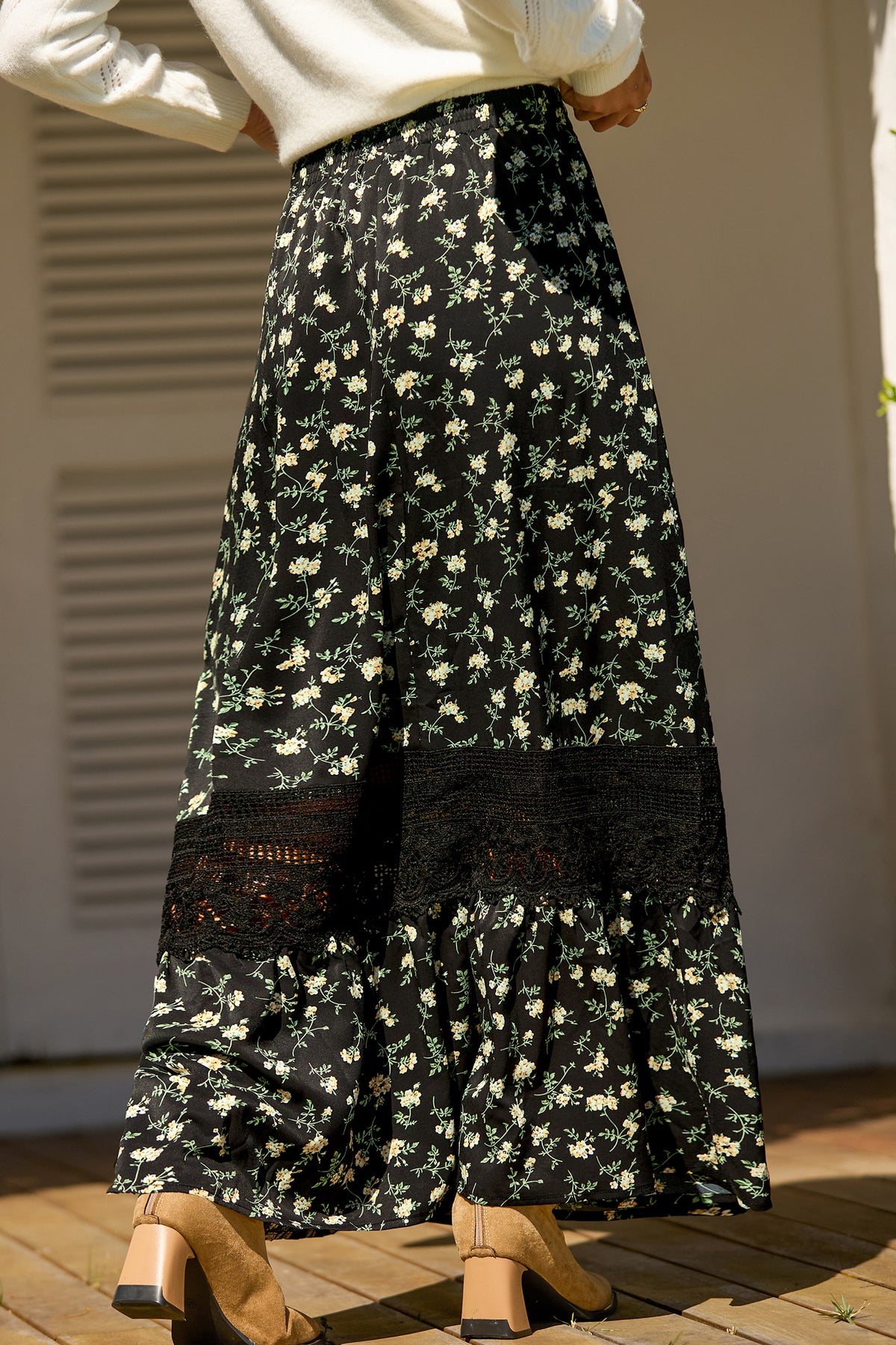 Picked for You Floral Maxi Skirt