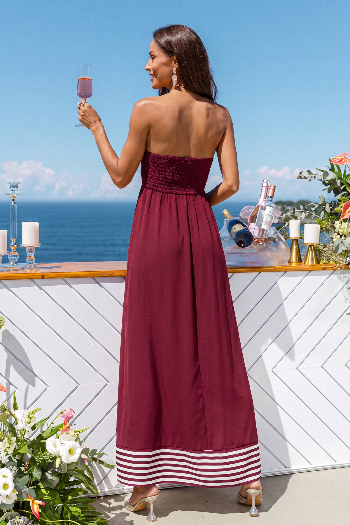Plus One Red Maxi Dress