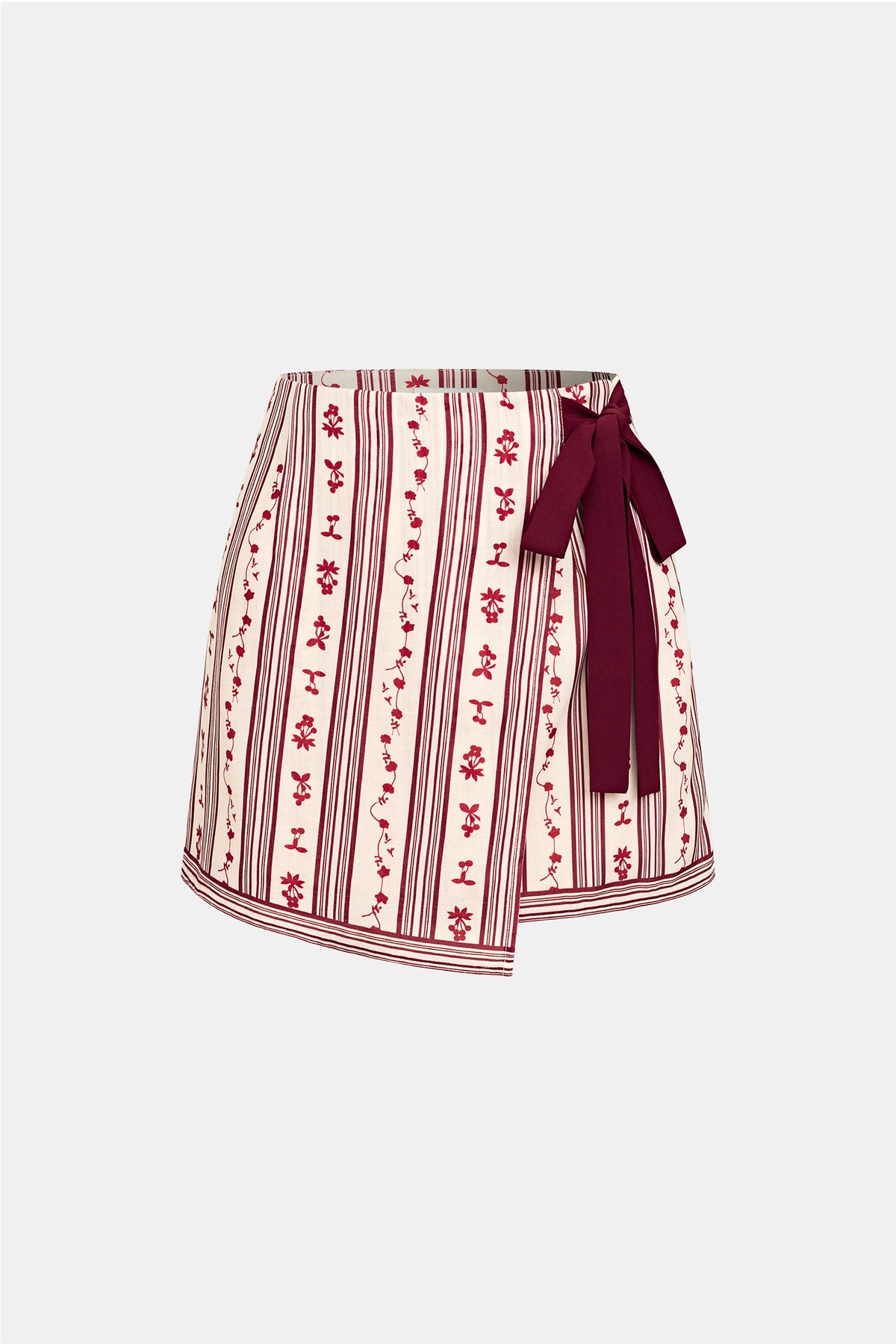Postcard Perfect Floral Mini Skirt