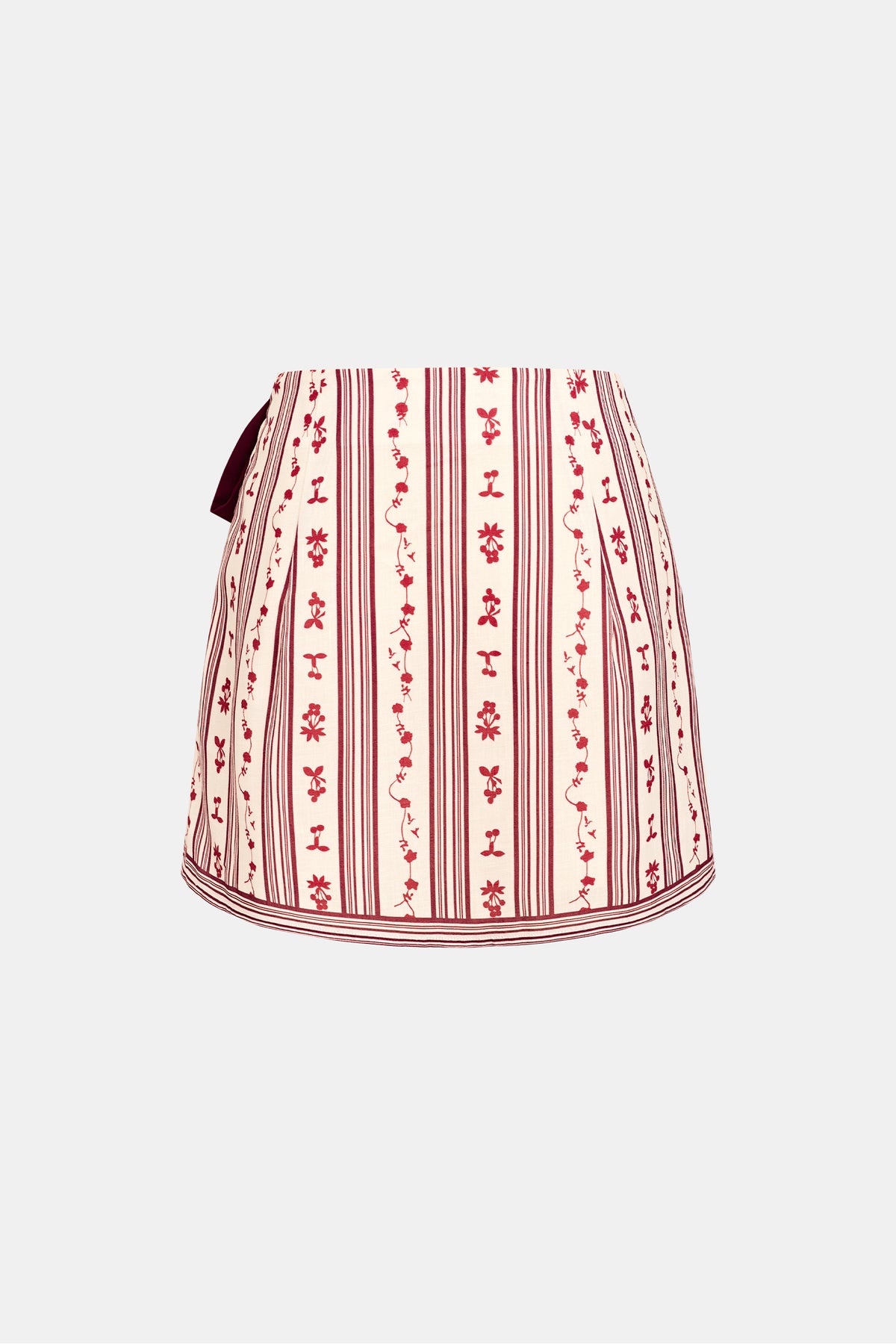 Postcard Perfect Floral Mini Skirt