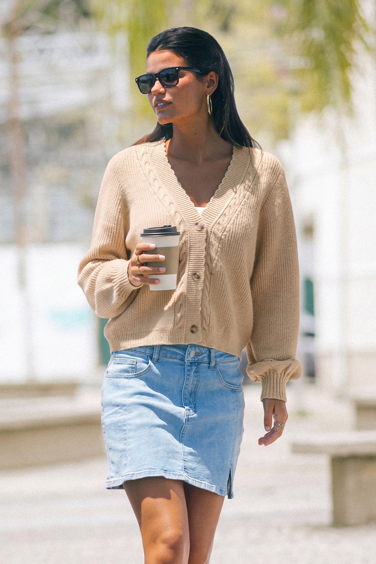 Pumpkin Spice Neutral Cardigan
