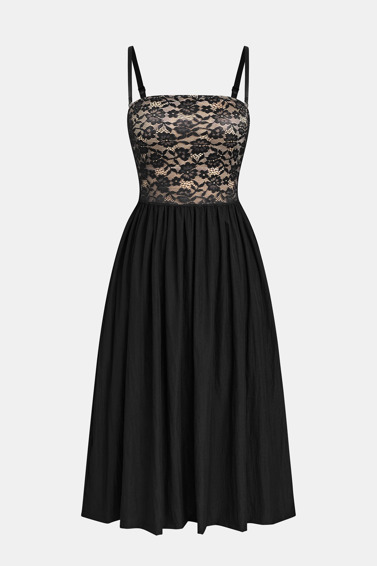 Pure Luck Black Shapewear Midi Dress