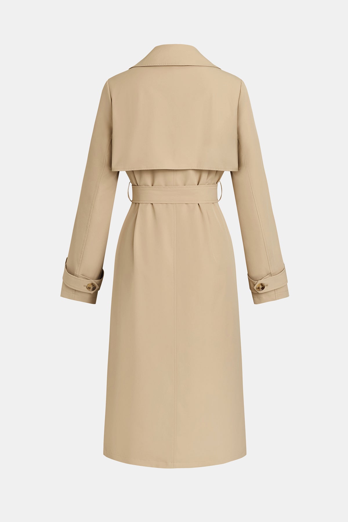 Rainy Day Beige Trench Coat