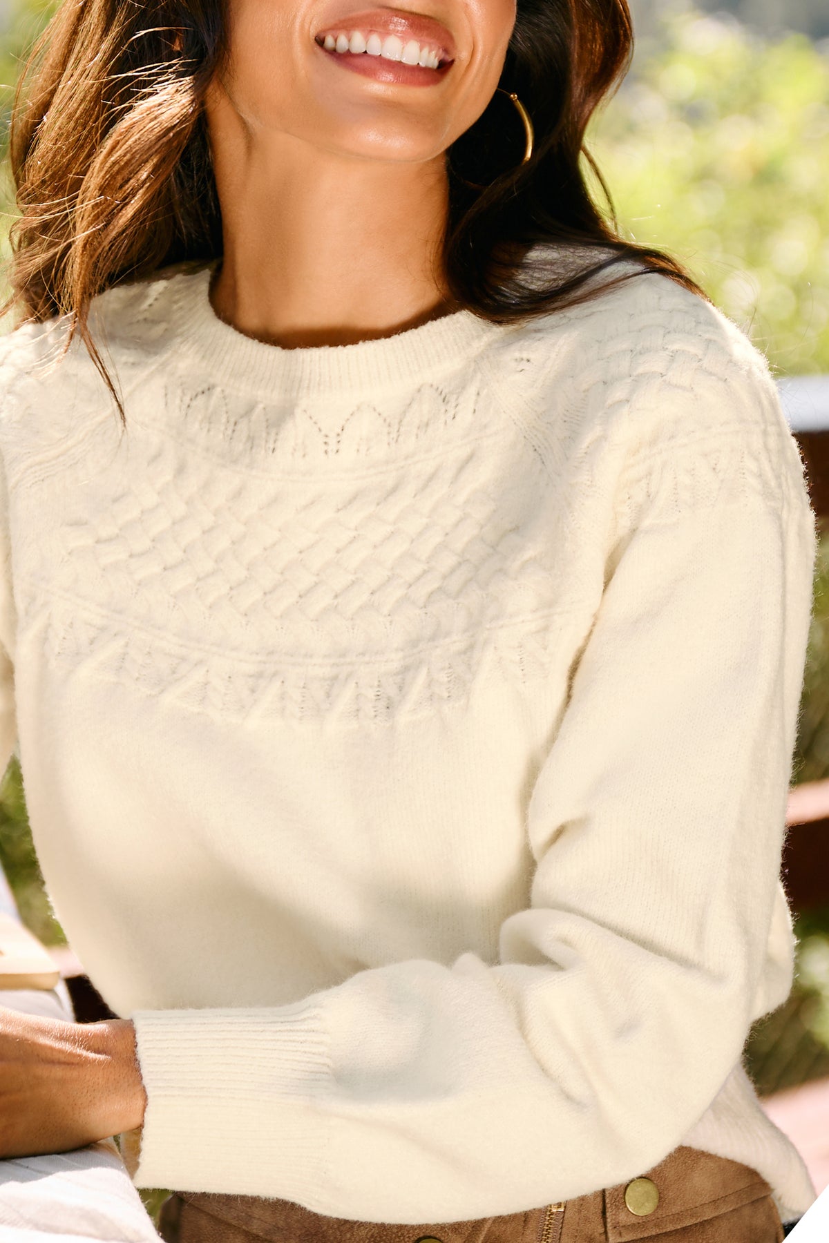 Rainy Day Beige Sweater
