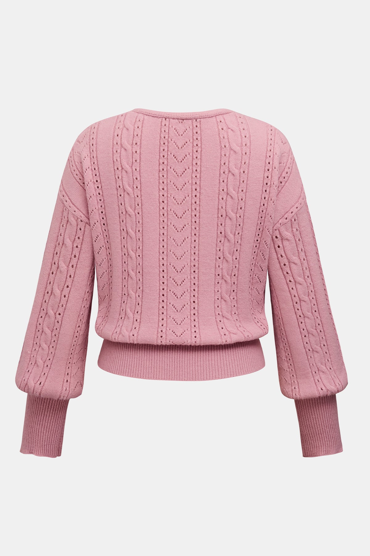 Rosy Glow Pink Sweater