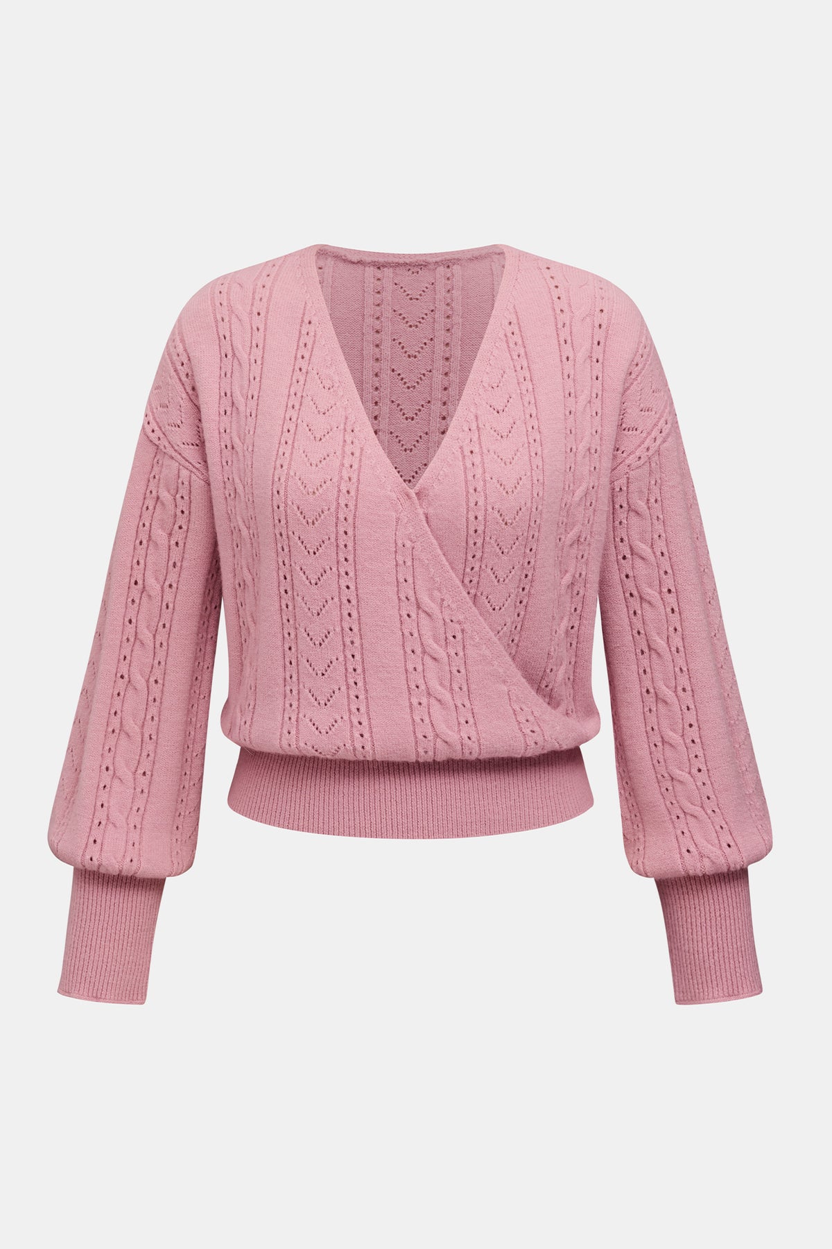 Rosy Glow Pink Sweater