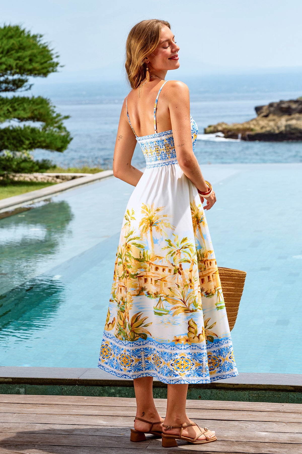Scenery Tropical Maxi Dress