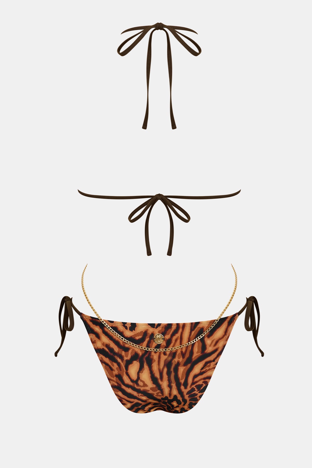 Screen Siren Animal Print Bikini Set