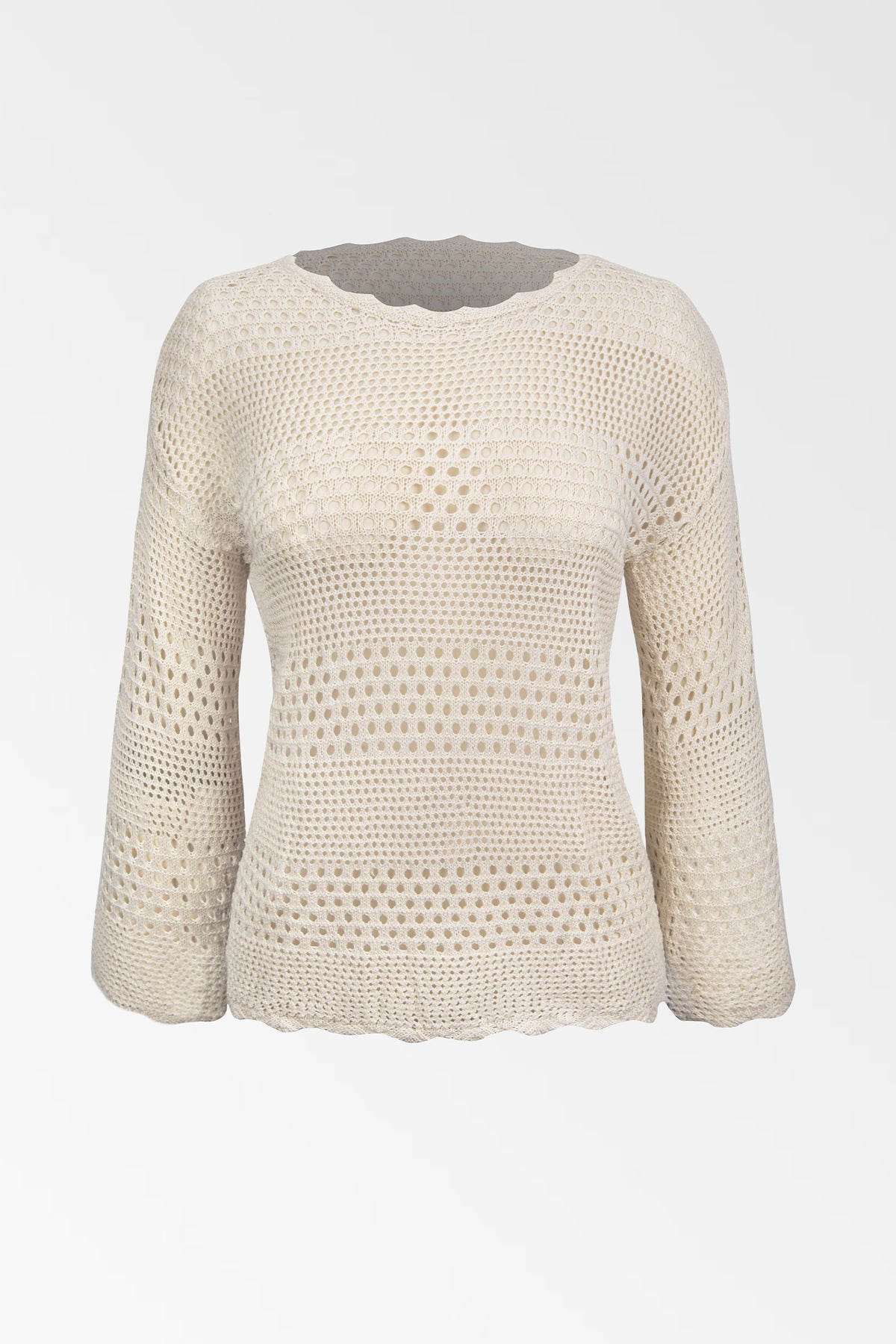 Seaside Whispers Crocheted Cover-Up