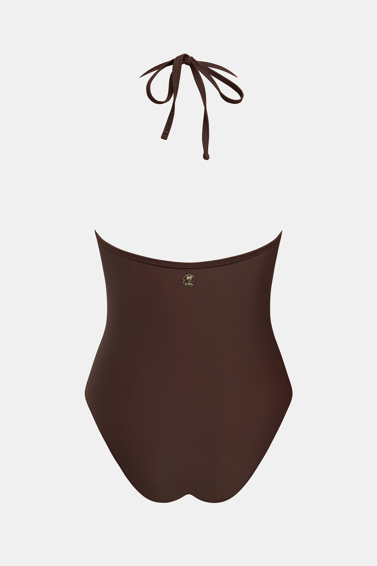 Sienna Brown One-Piece Swimsuit
