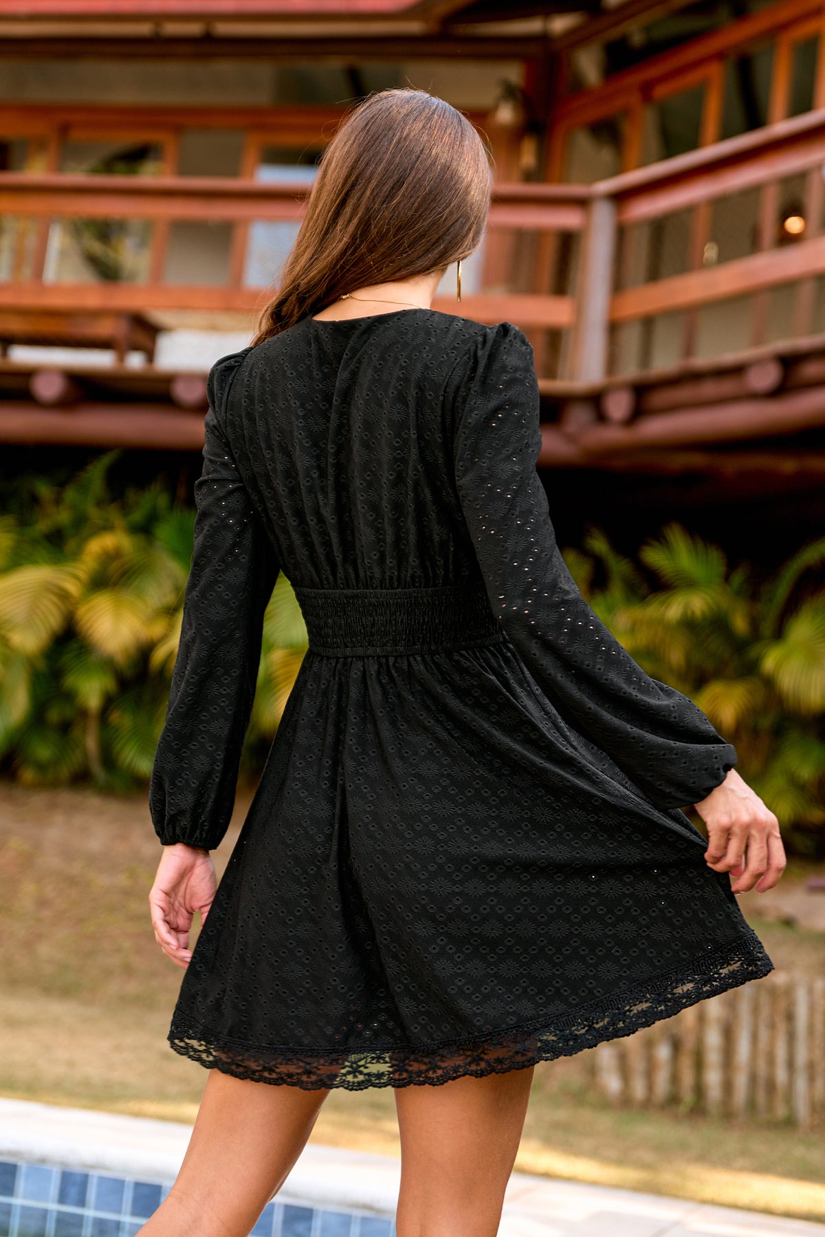 Signature Look Black Mini Dress