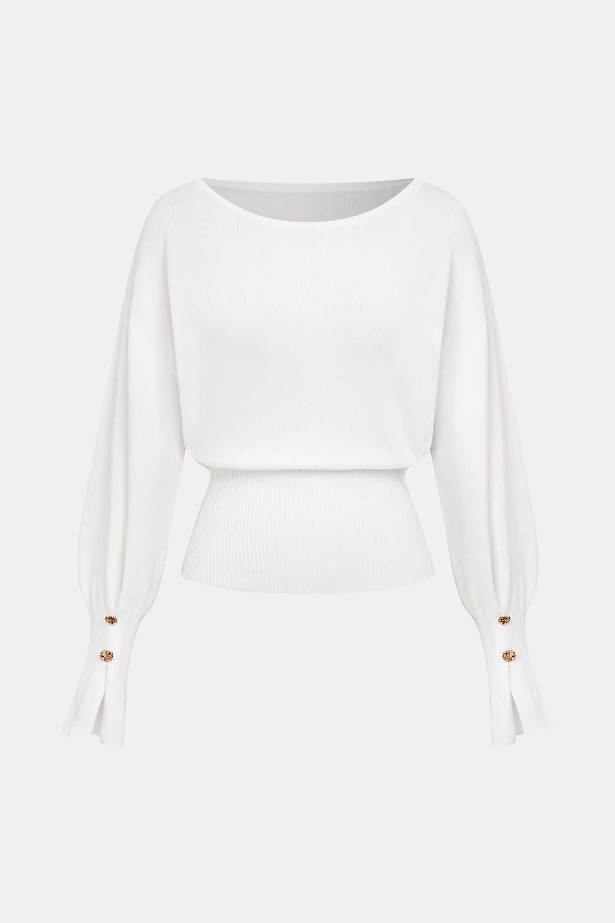 Simple Days White Sweater