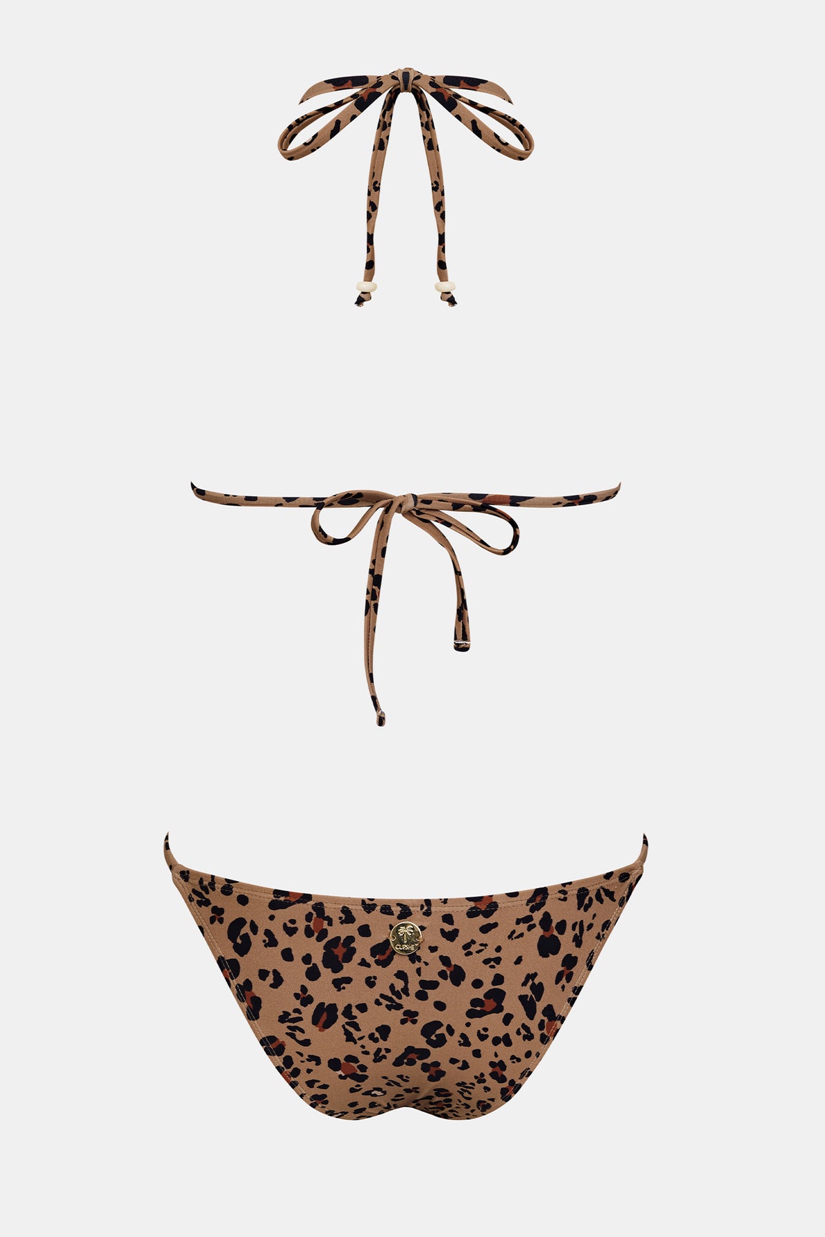 So Complex Mixed Print Bikini Set
