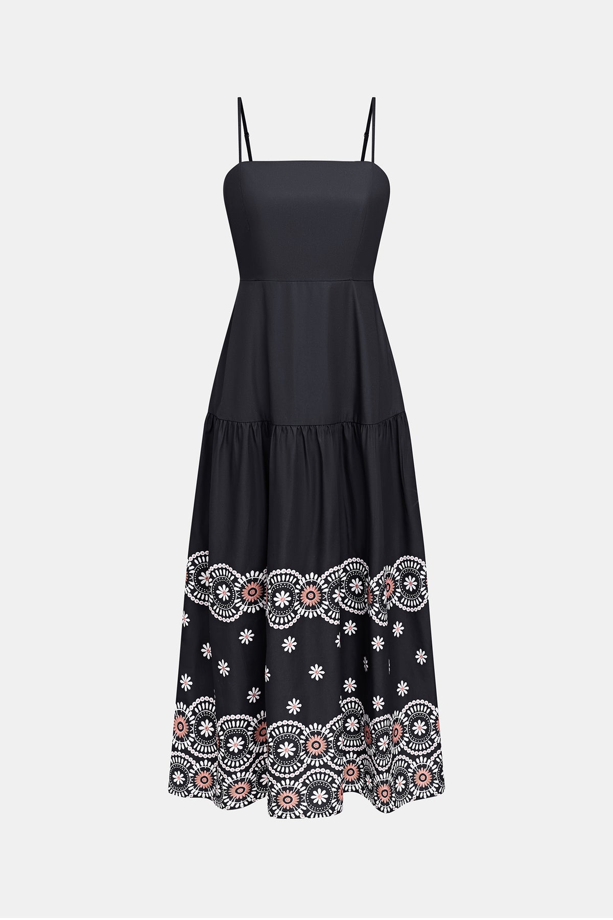 Somewhere Beautiful Floral Maxi Dress