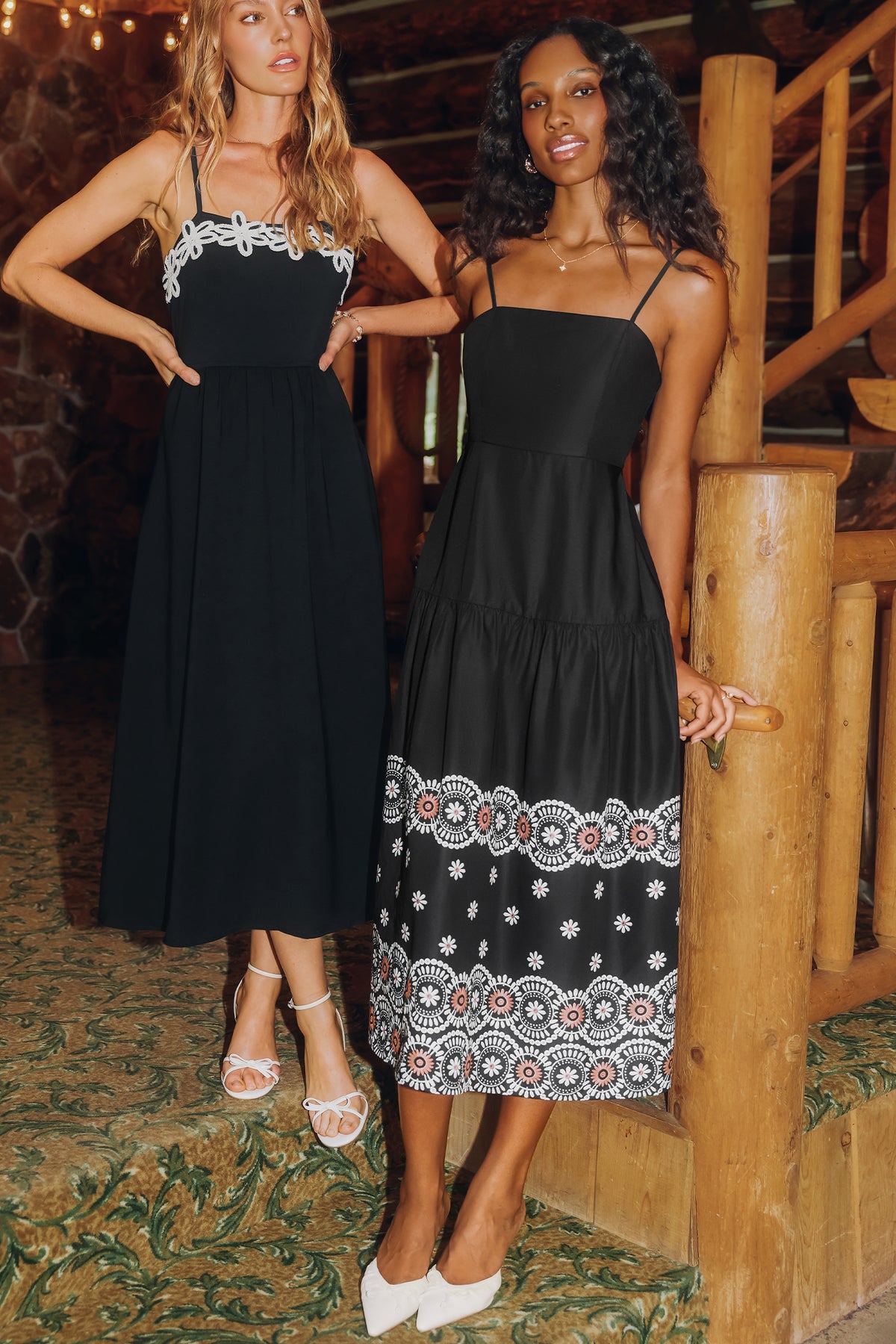 Somewhere Beautiful Floral Maxi Dress
