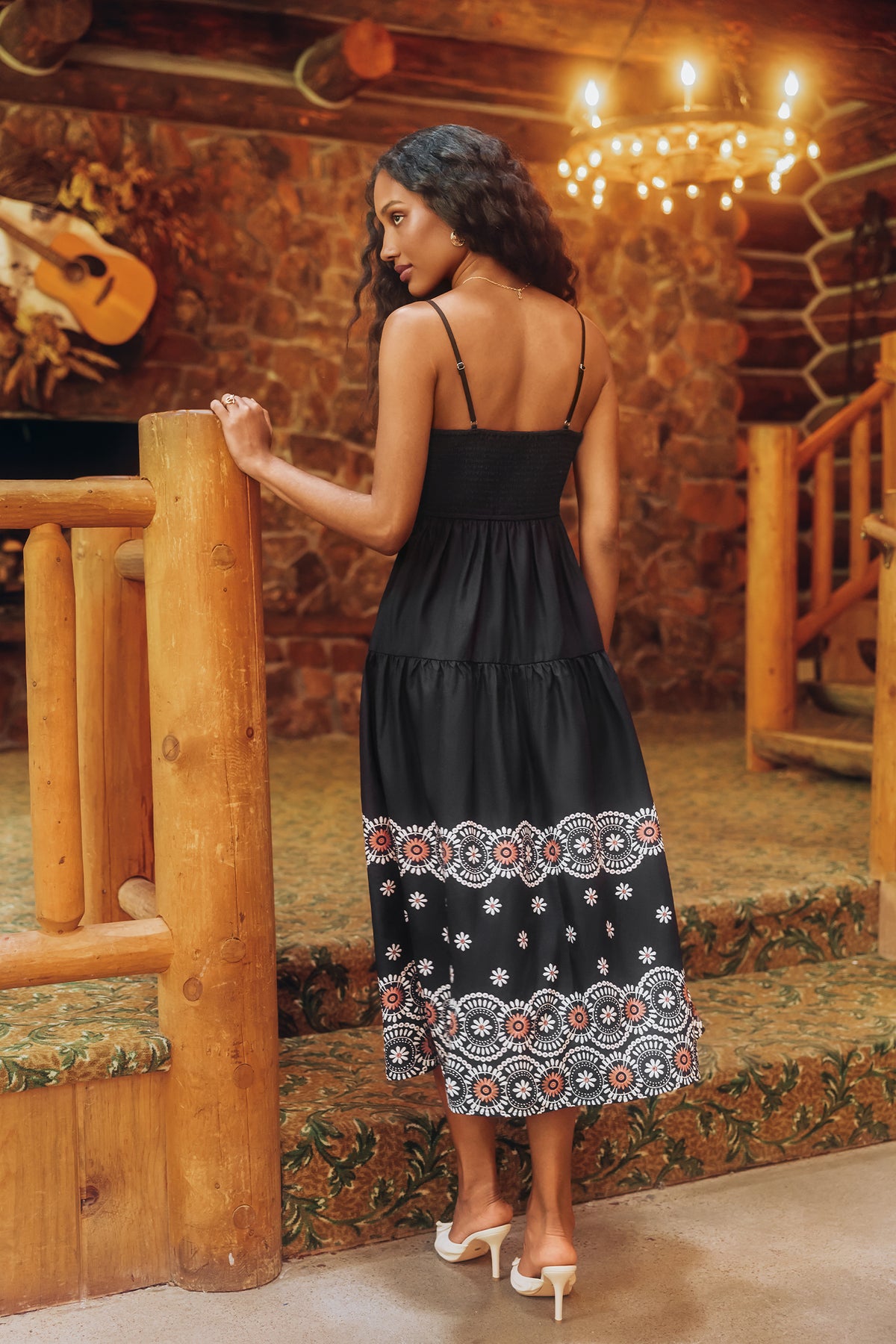 Somewhere Beautiful Floral Maxi Dress