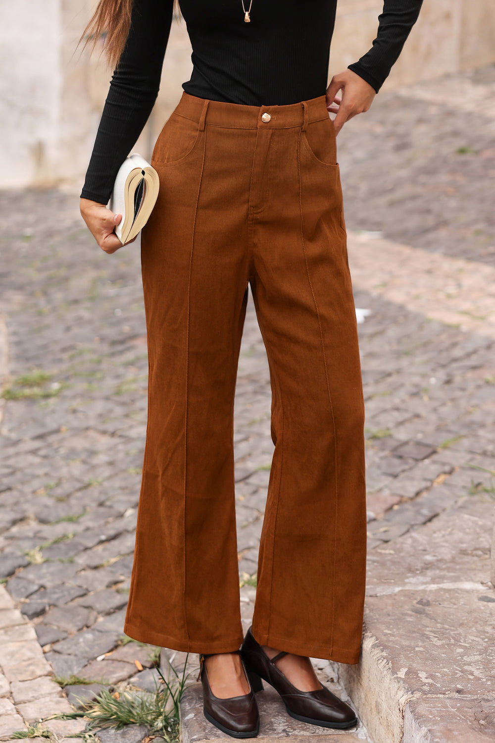 Spice It Up Brown Pants