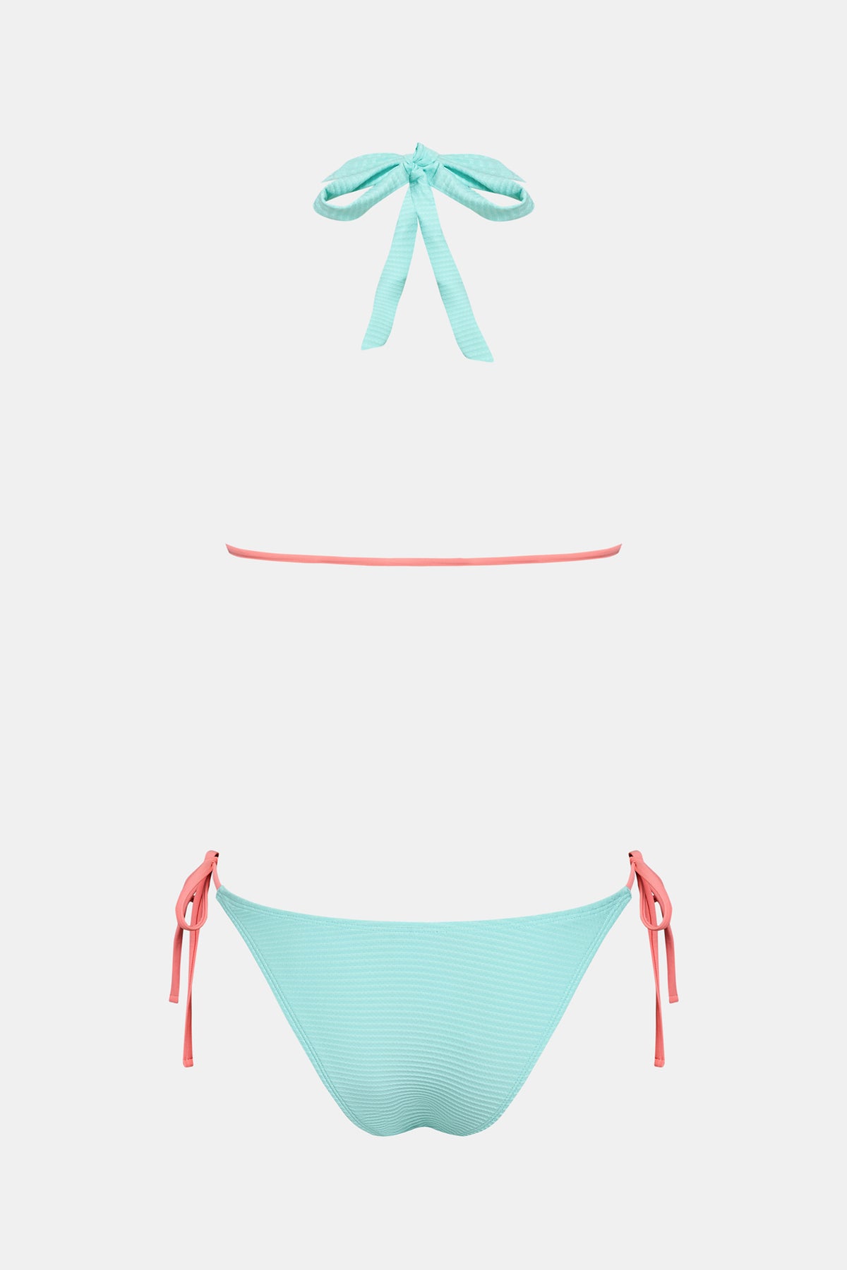 Splash Zone Blue Bikini Set