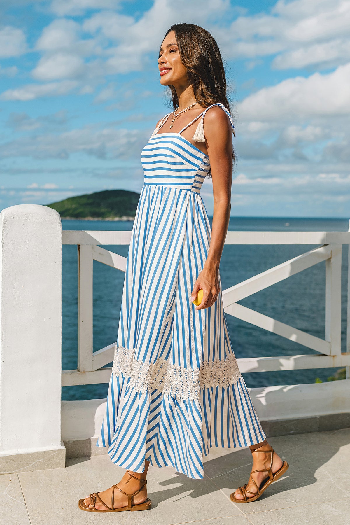 Stars Are Aligned Striped Maxi Dress