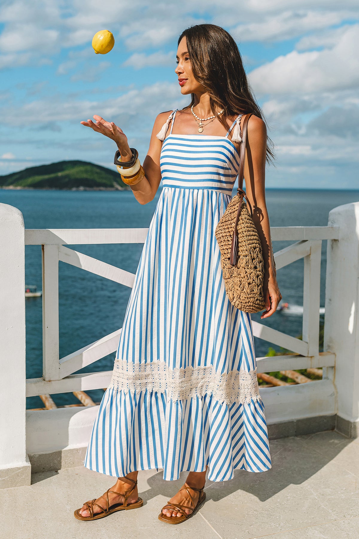 Stars Are Aligned Striped Maxi Dress