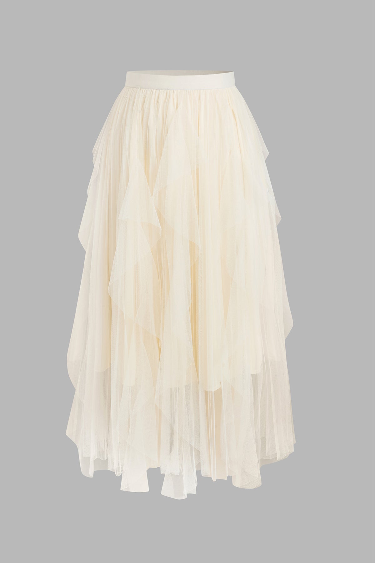 Street Chic Cream Maxi Skirt