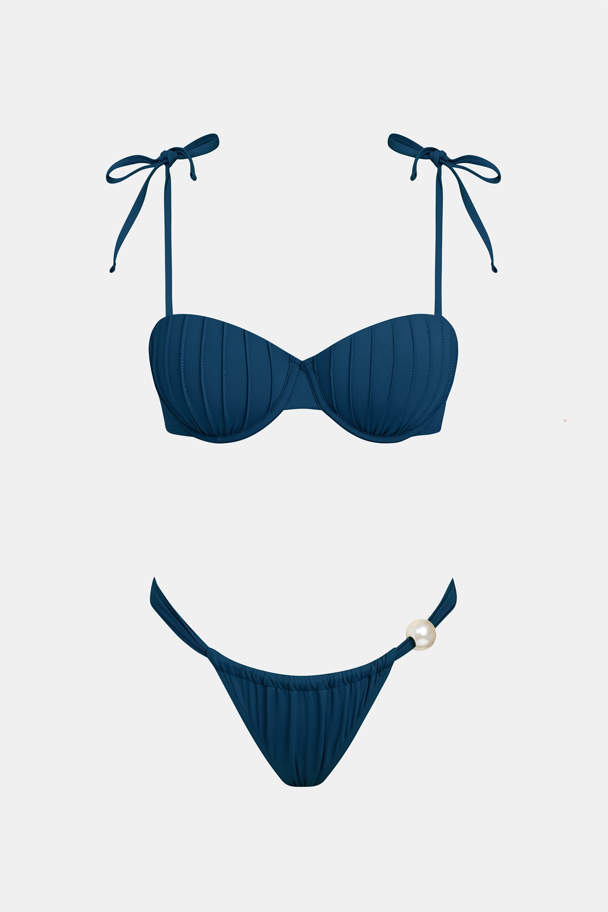 Summer Somewhere Blue Bikini Set
