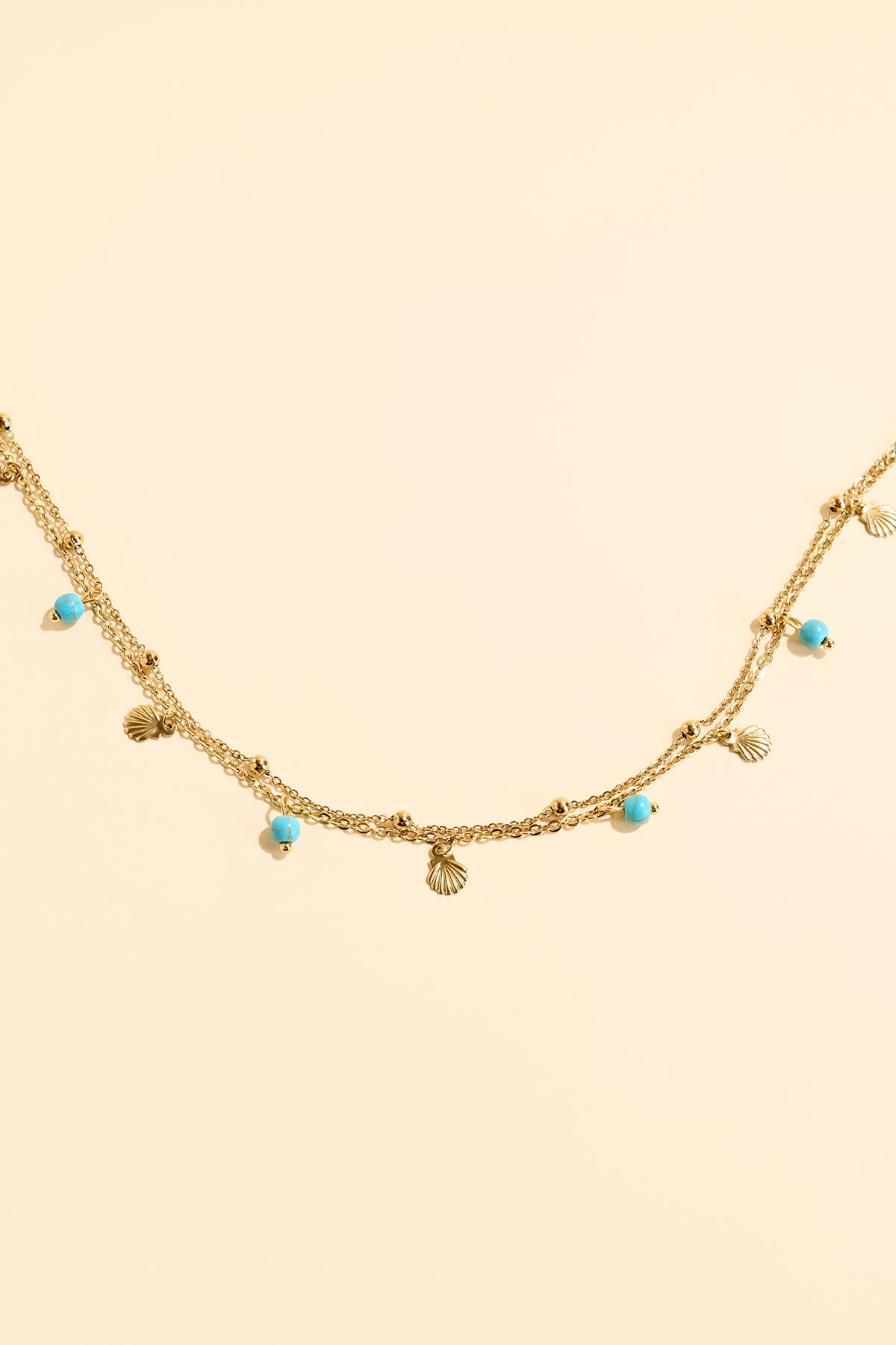 Sun Daze Gold-Tone Anklet