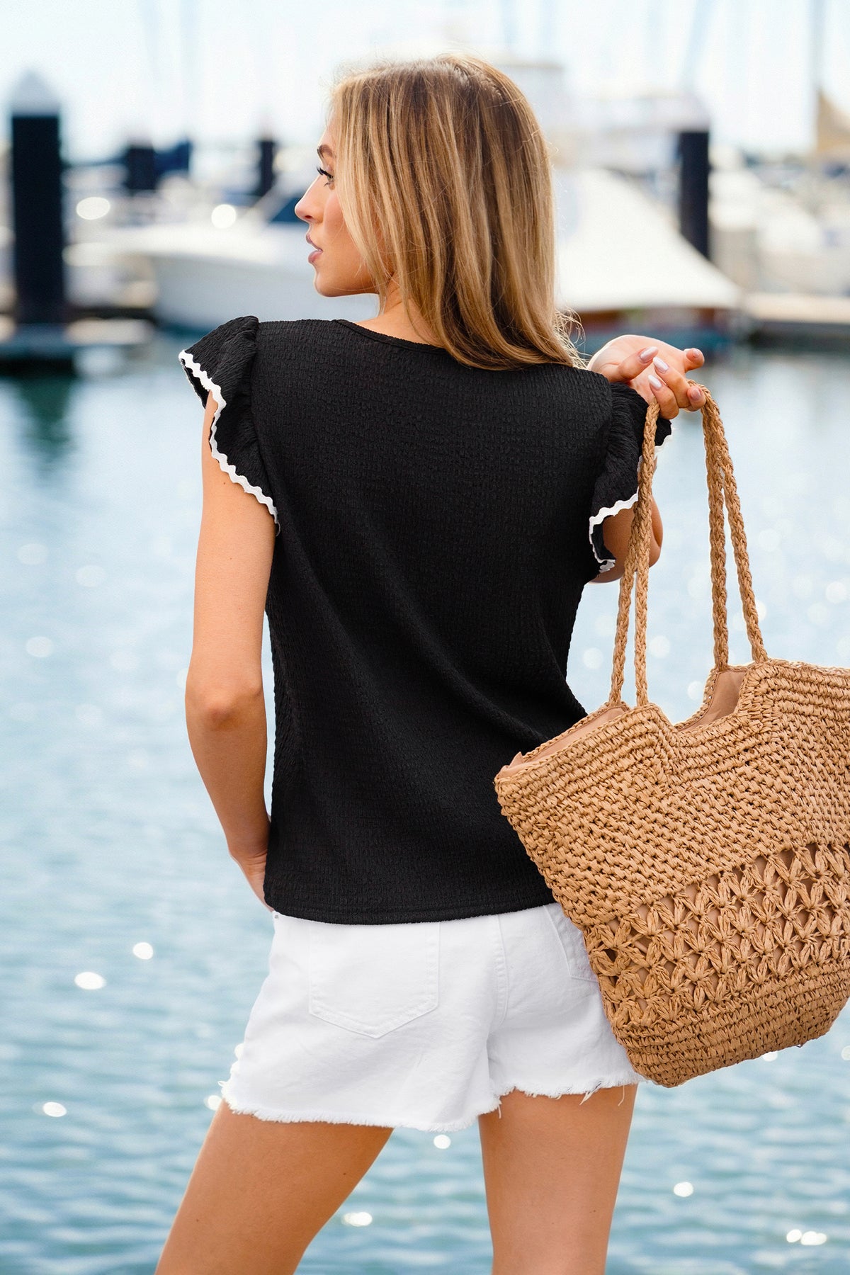 Sun & Done Black Top