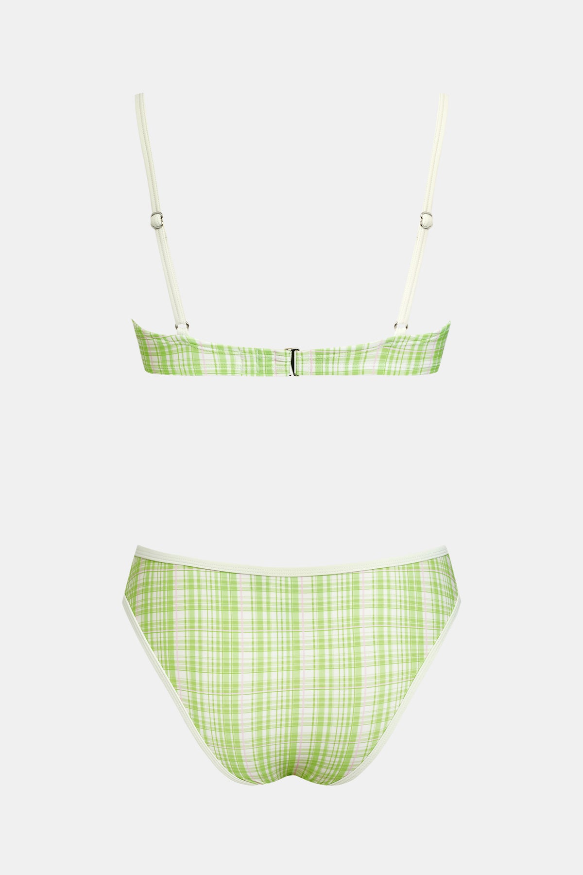 Sunset Cruise Plaid Bikini Set