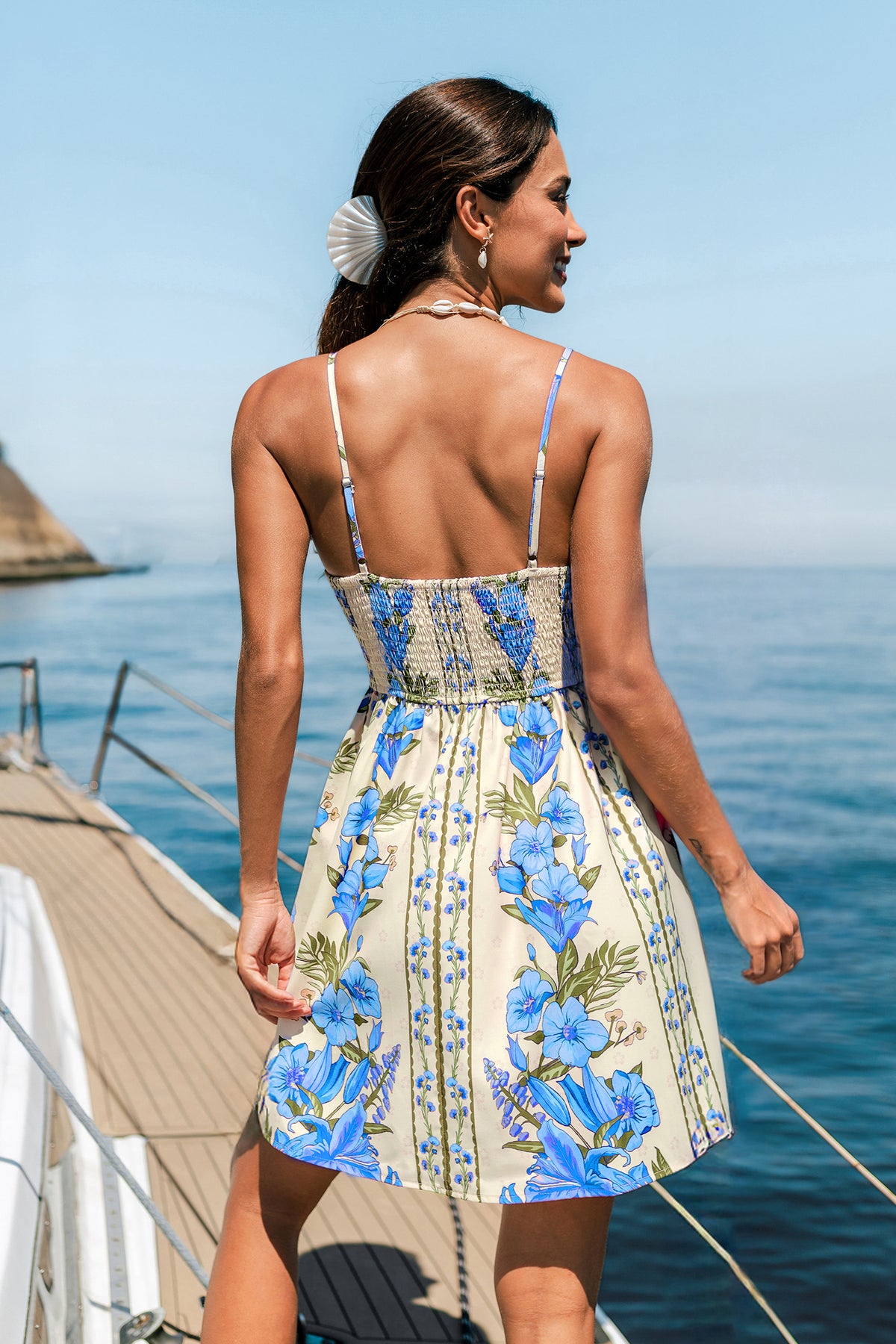 Sweet Blossom Floral Mini Dress