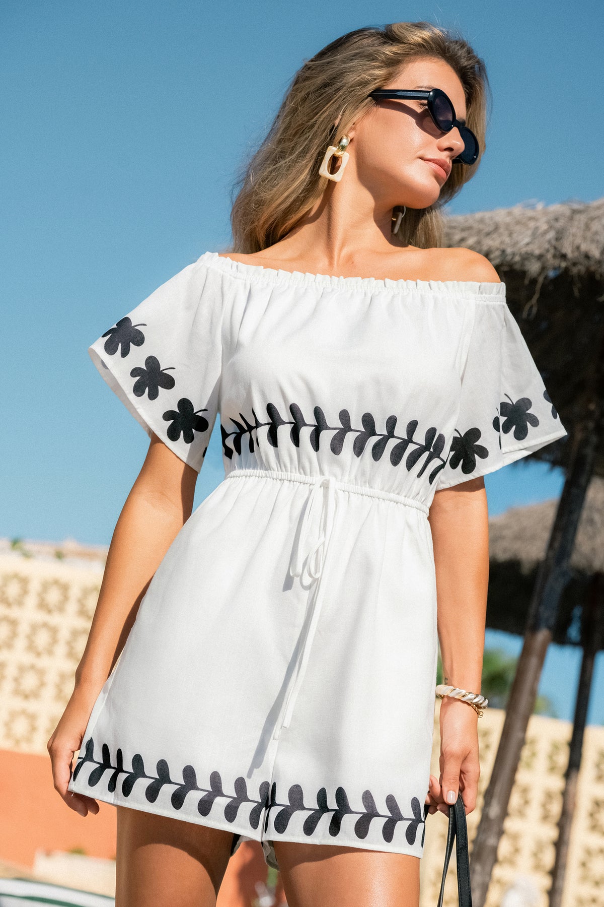 Sweetest Thing White Romper