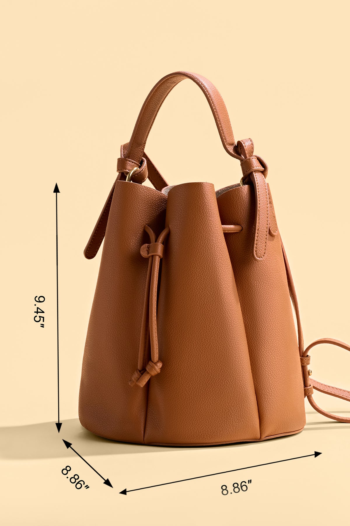 Tag Along Faux Leather Bag