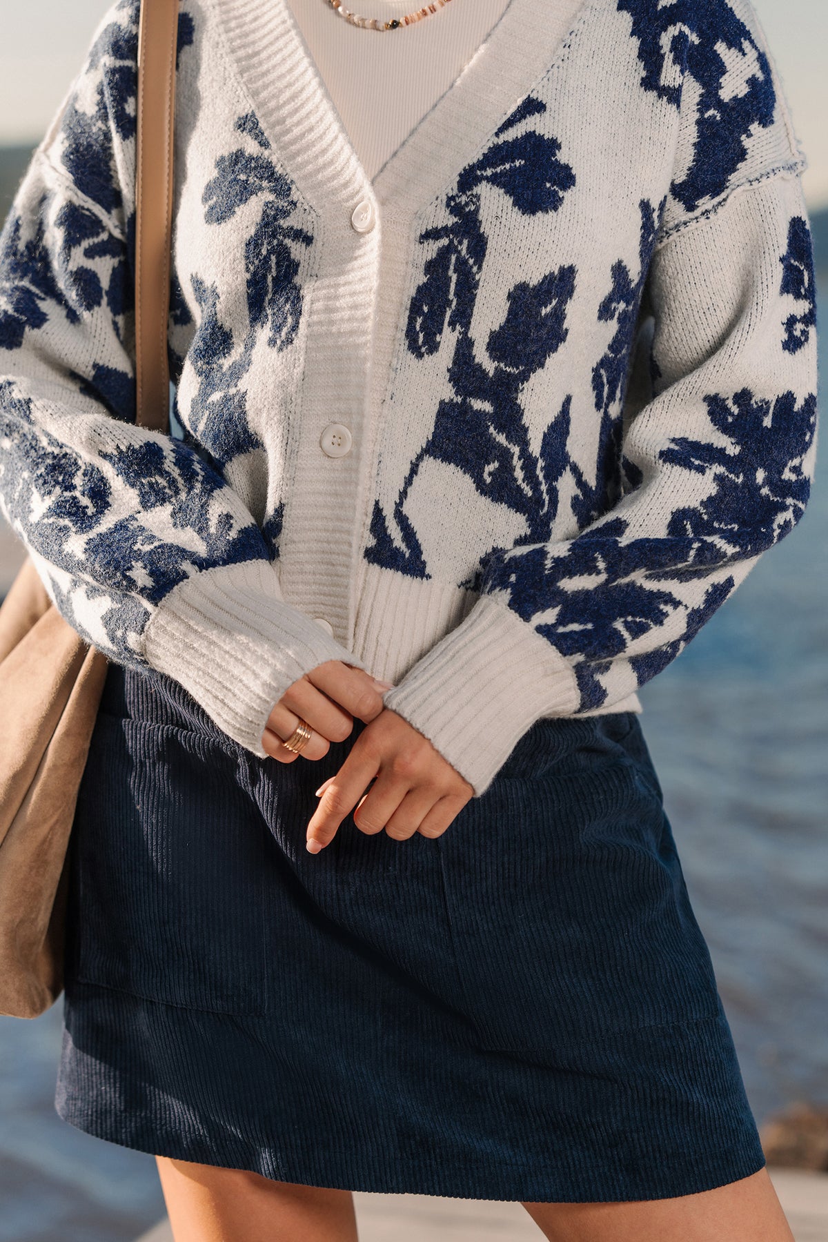 Tea & Petals Floral Cardigan