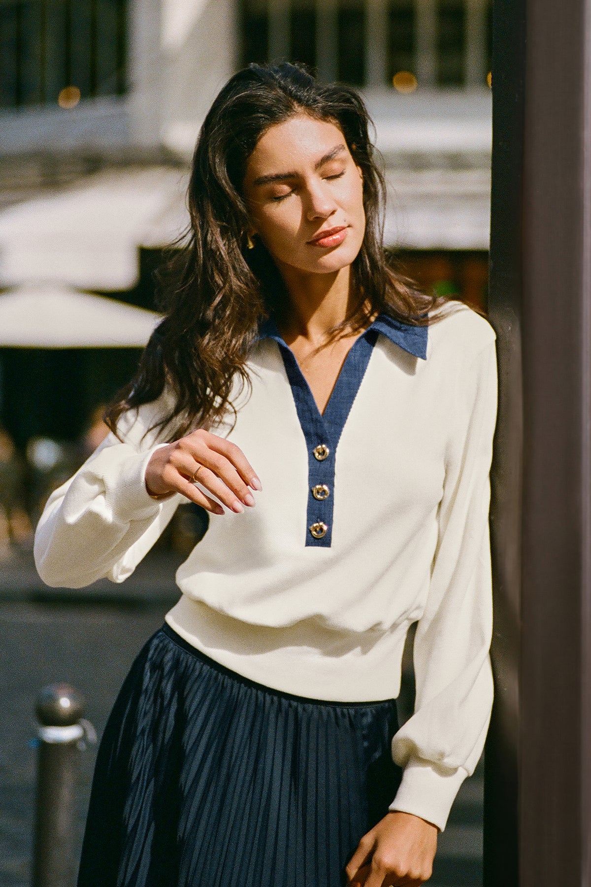 Tee Time Beige Top