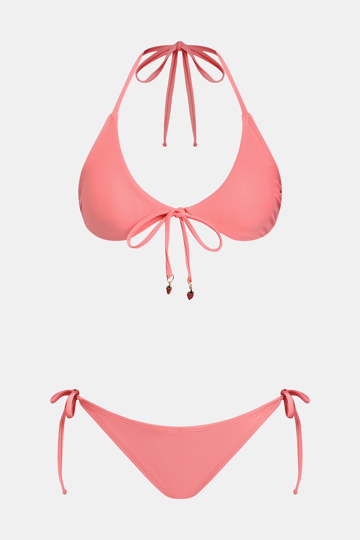 Texas State of Mind Coral Bikini Set