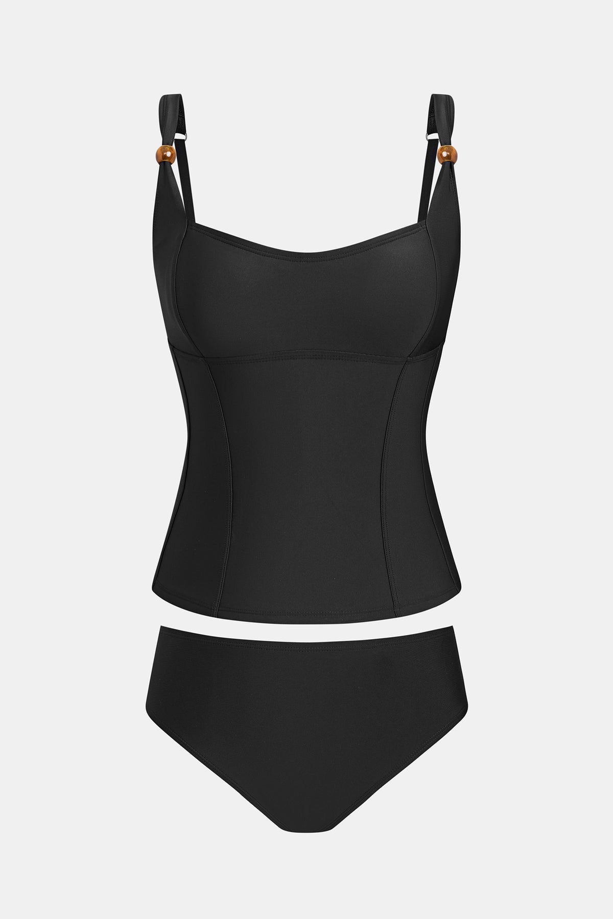 Tides Are Turning Black Tankini Set
