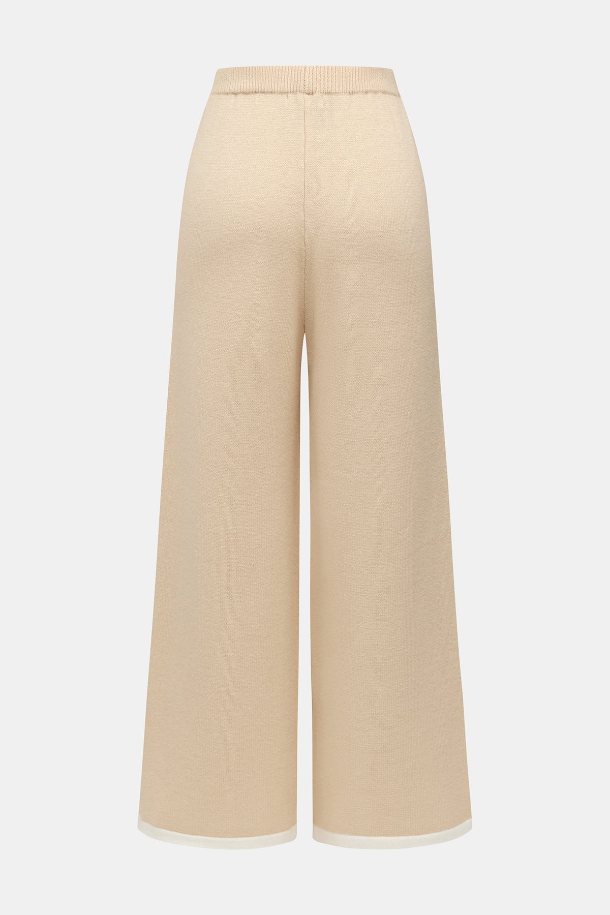 Toasted Almond Khaki Knit Pants