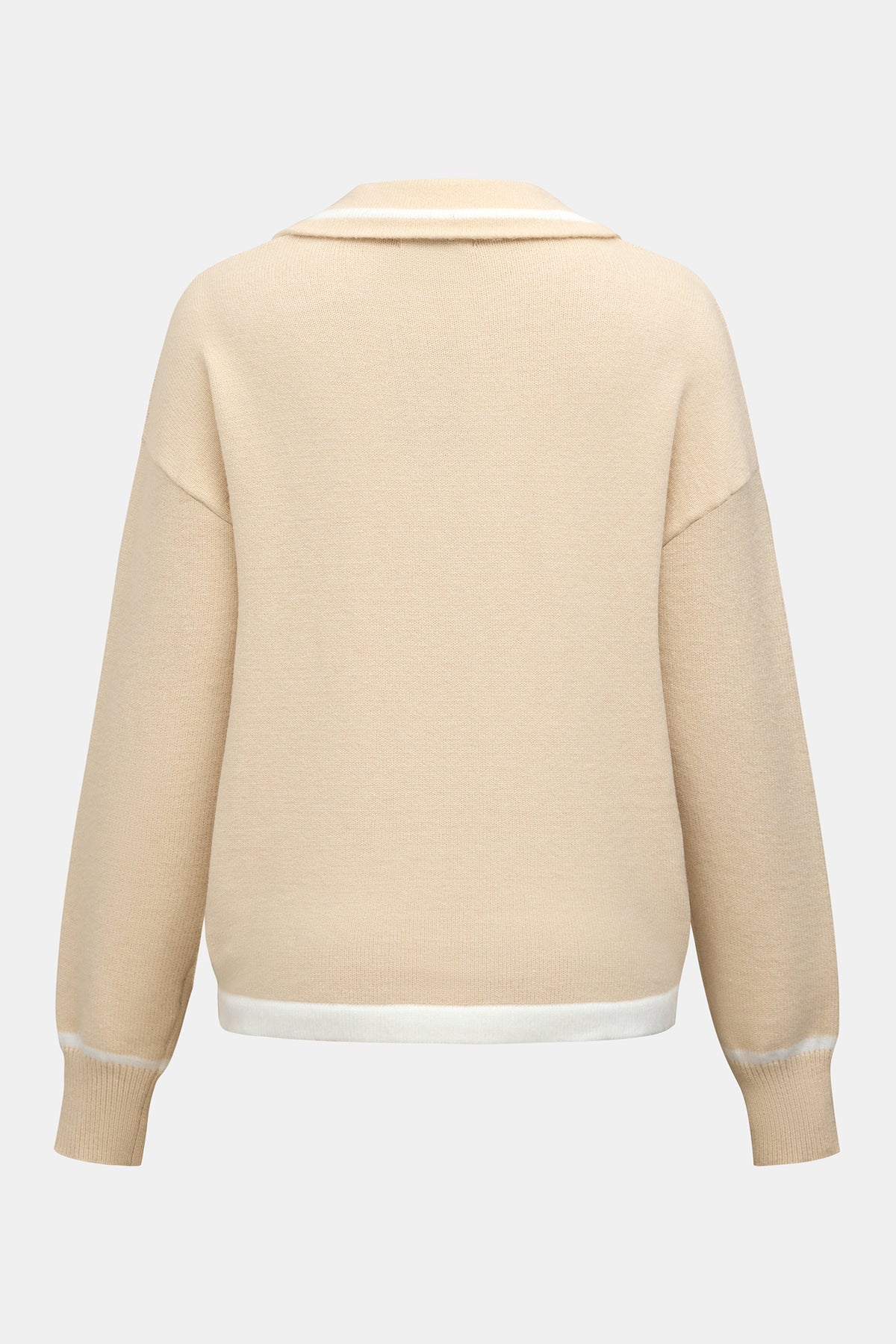 Toasted Almond Khaki Sweater