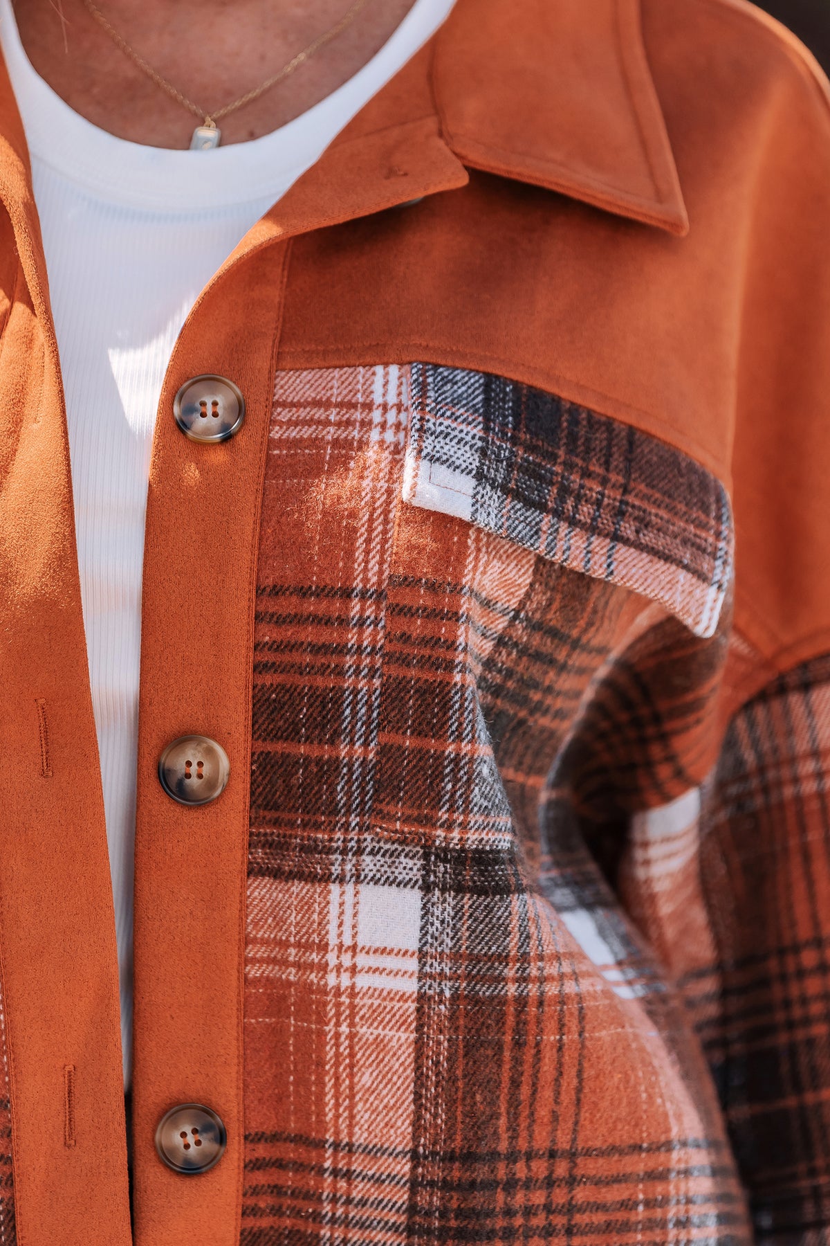 Toasty Vibes Plaid Jacket
