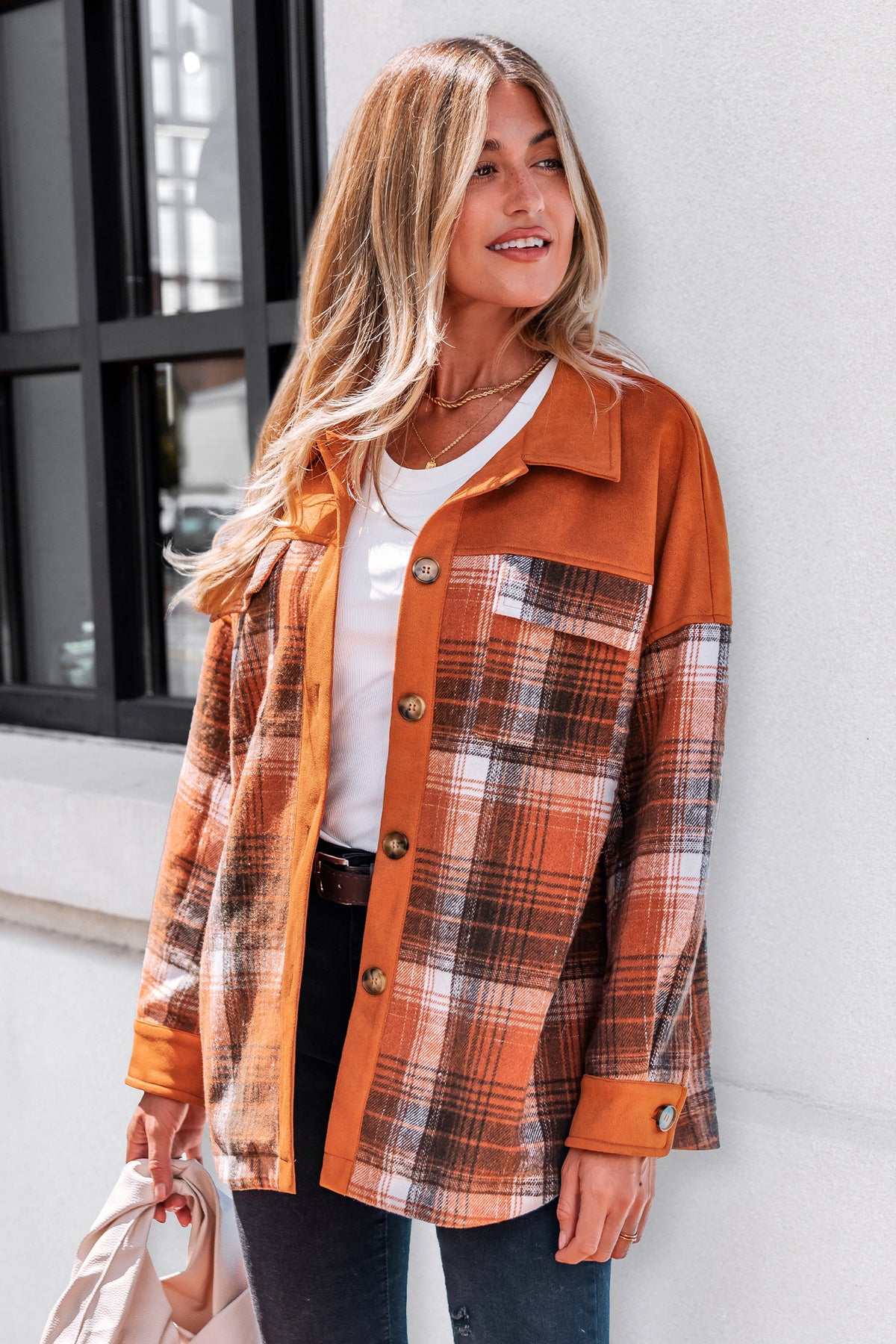 Toasty Vibes Plaid Jacket