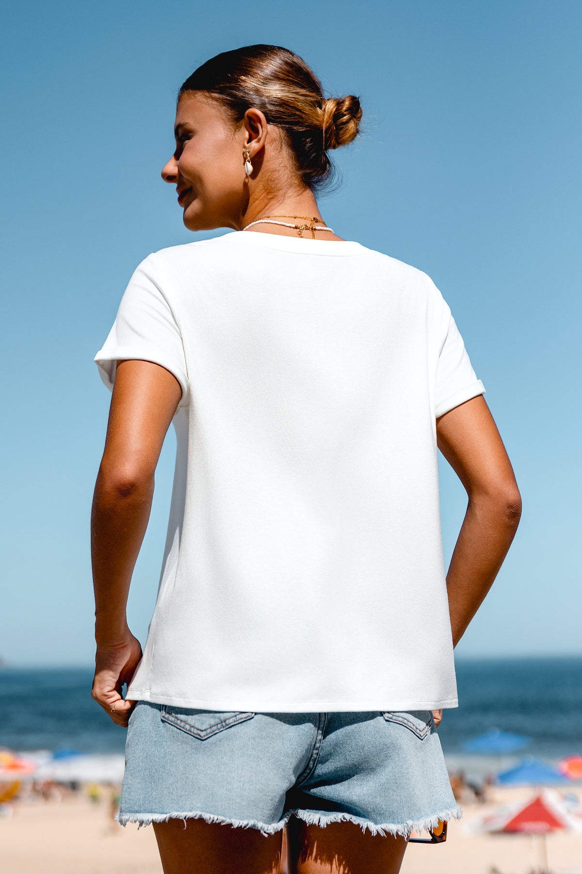 Try Me White Tee