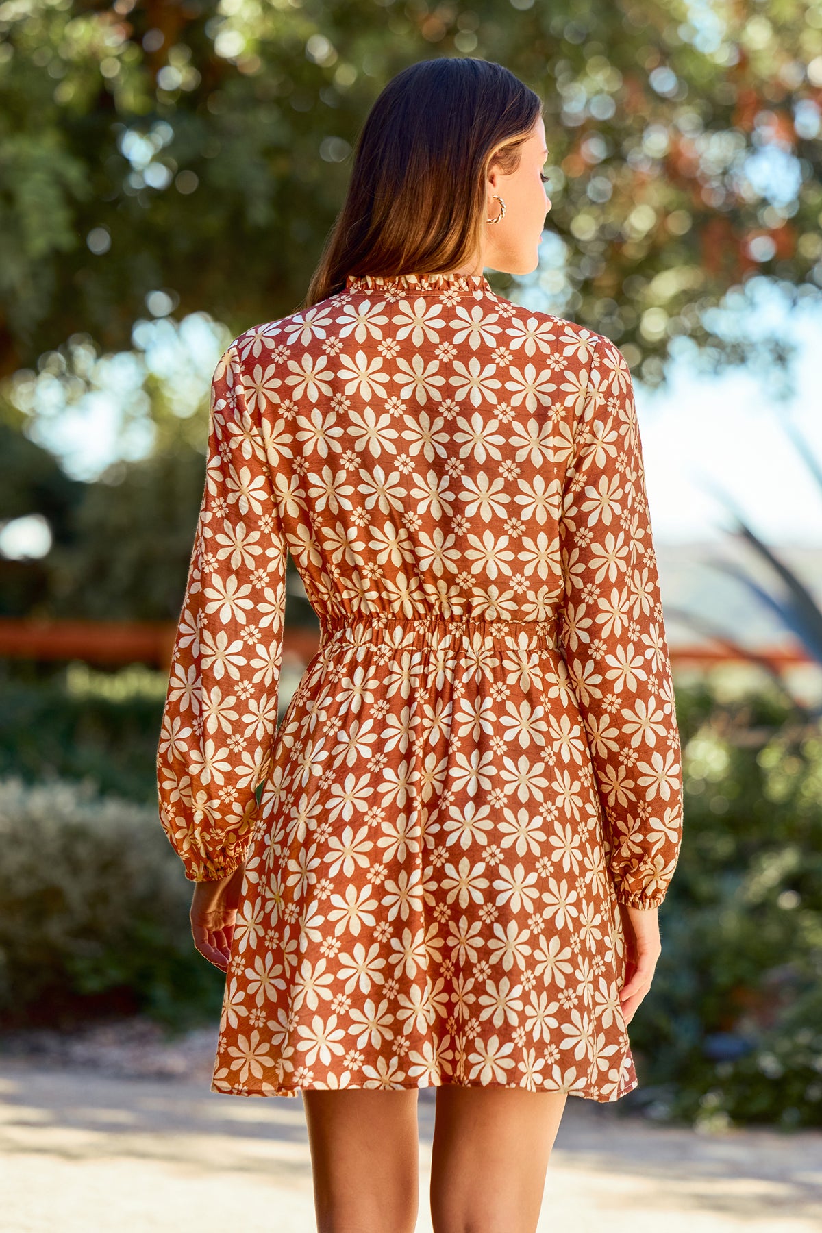 Turn Back Time Floral Mini Dress
